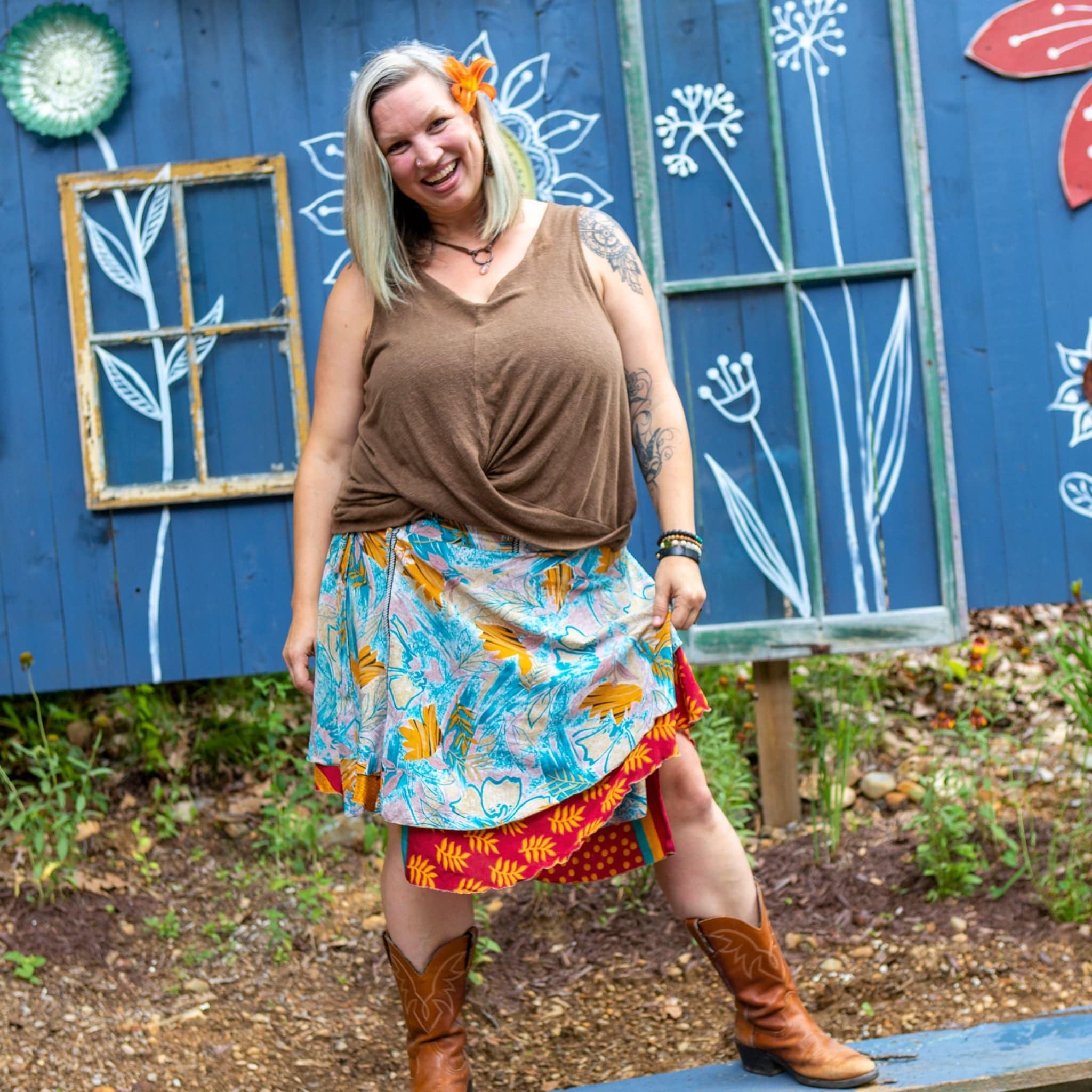 The Original Sari Wrap Skirt